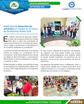 PORTADA WEB boletín donación de arbolitos